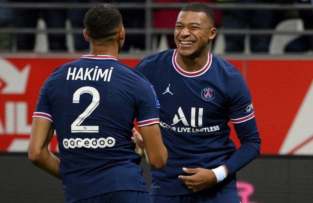 mbappe and hakimi wallpaper 0086