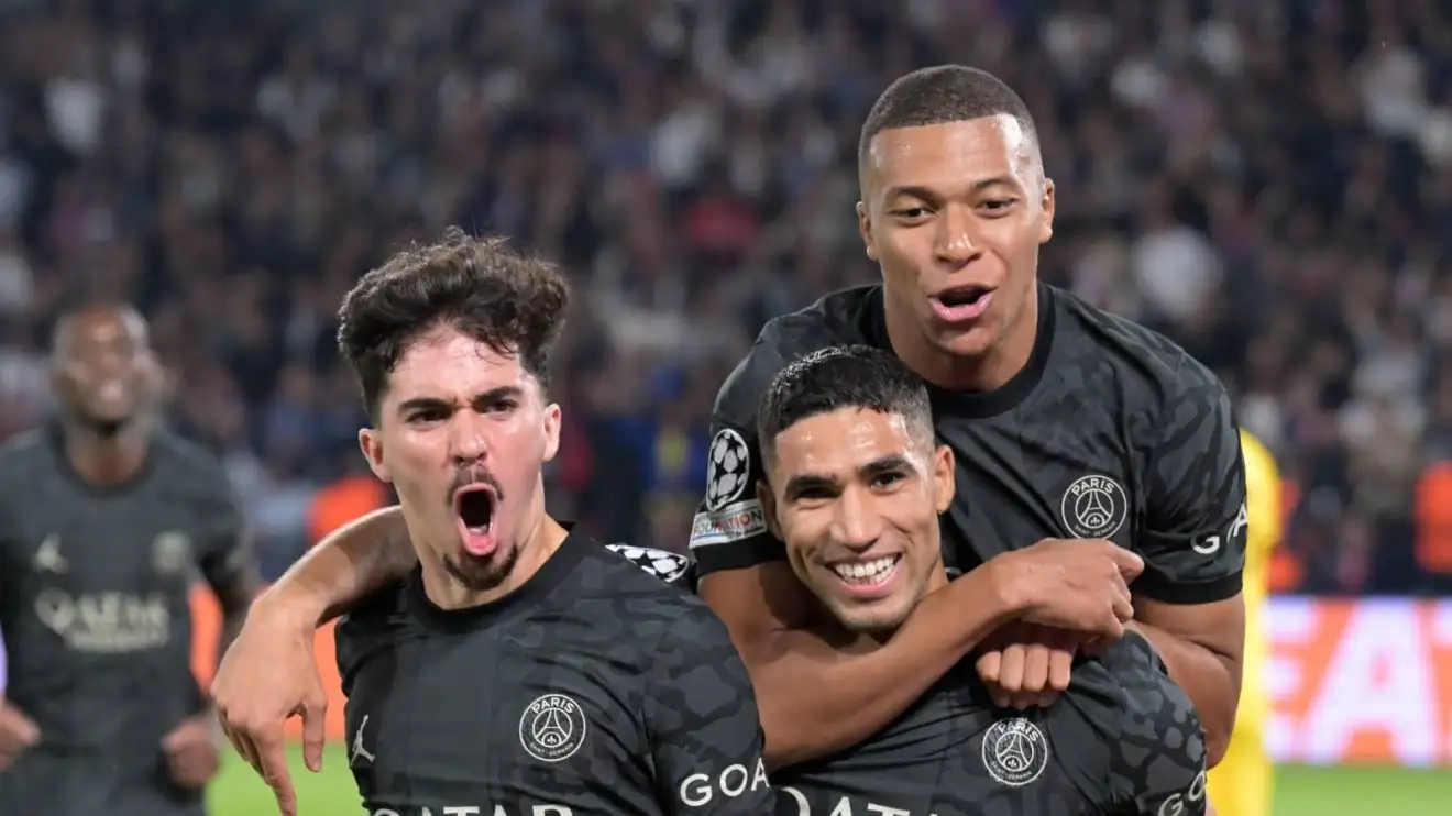 mbappe and hakimi wallpaper 0089