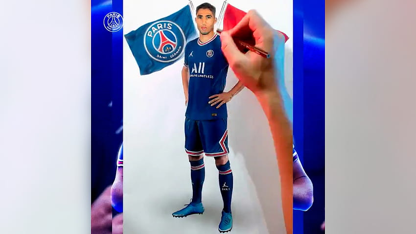 mbappe and hakimi wallpaper 0095