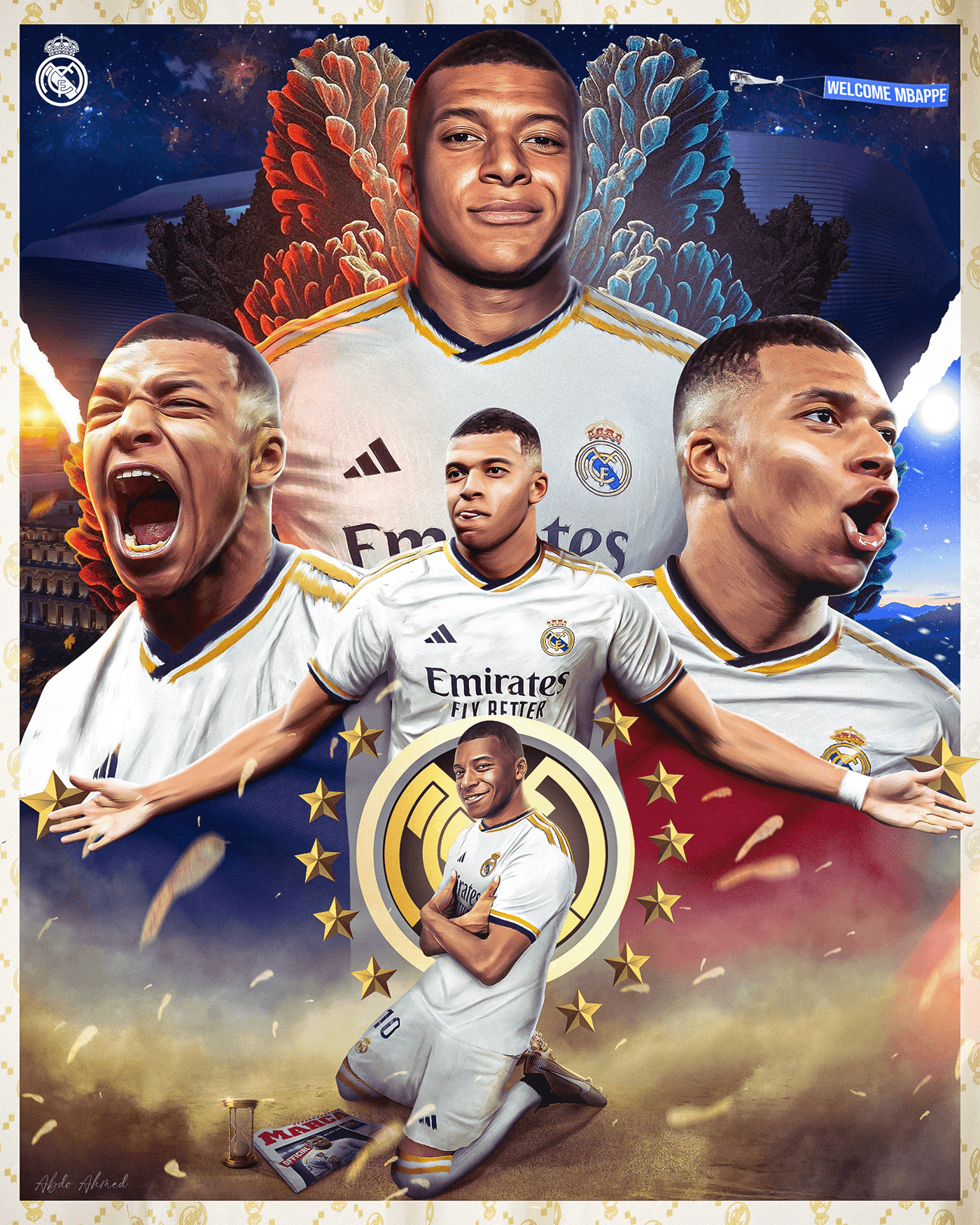mbappe artwork