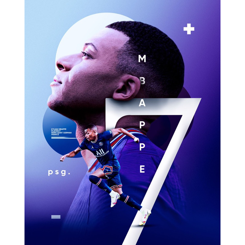Mbappe collectible posters