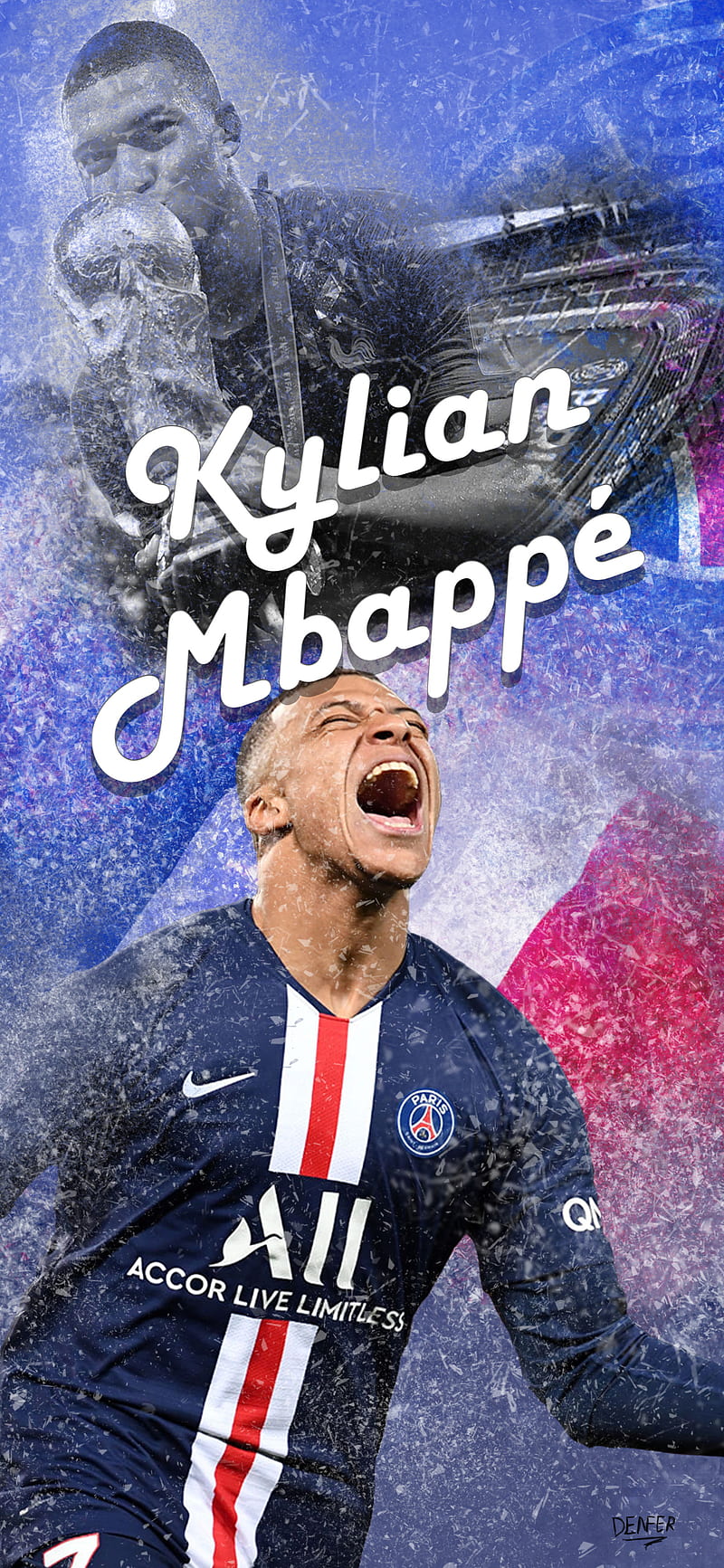 mbappe desktop background