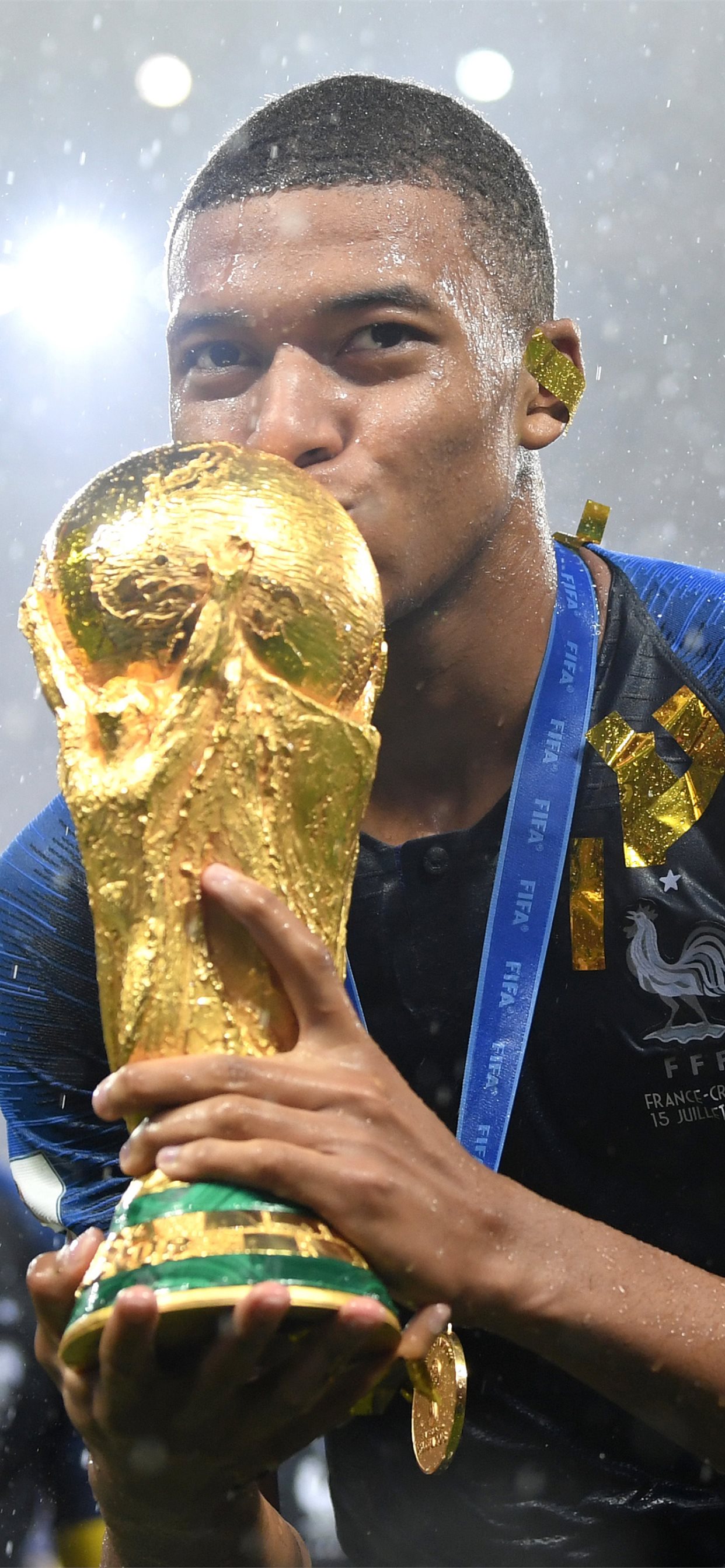 Mbappe digital art.
