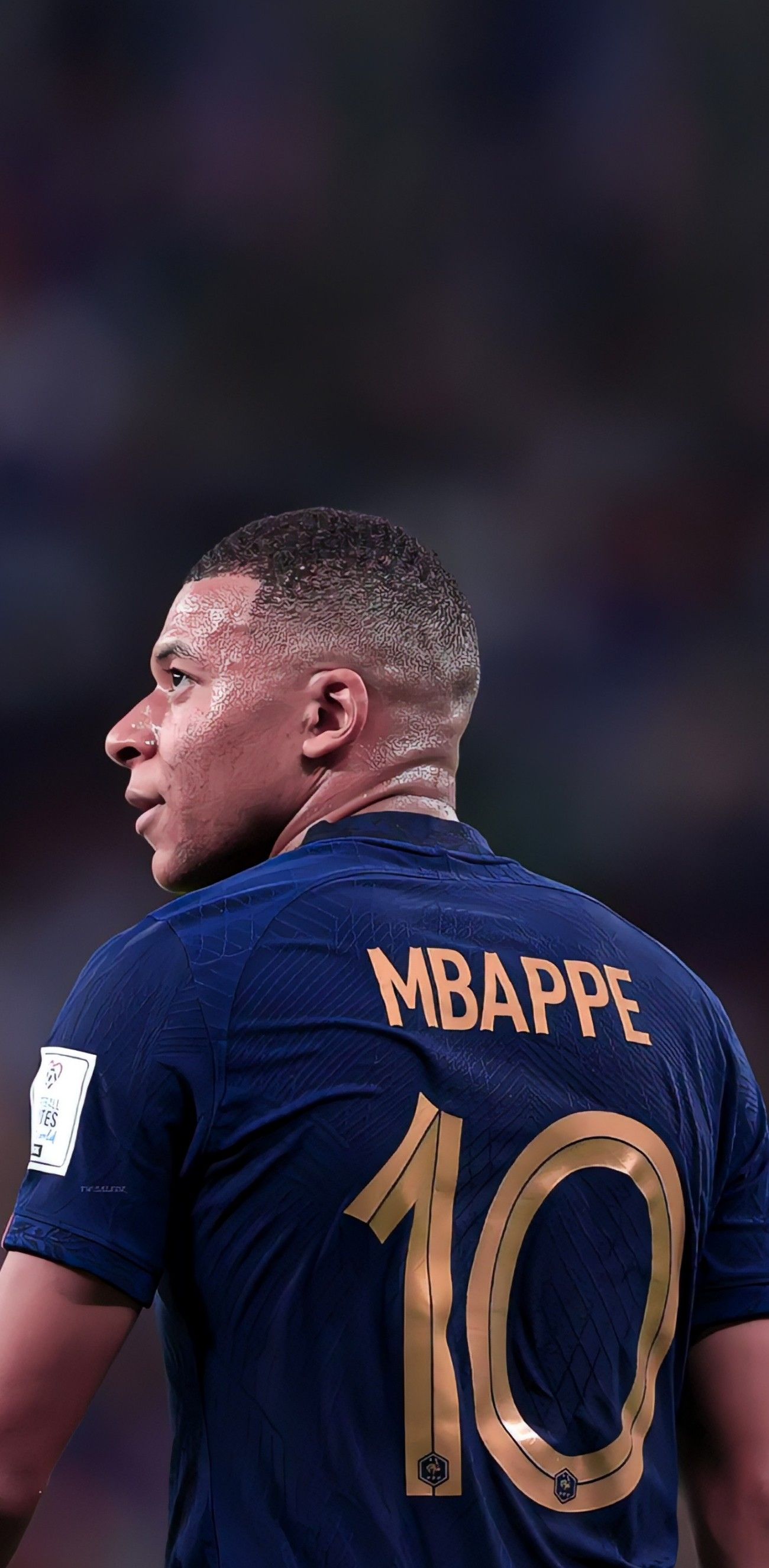 Mbappe football art