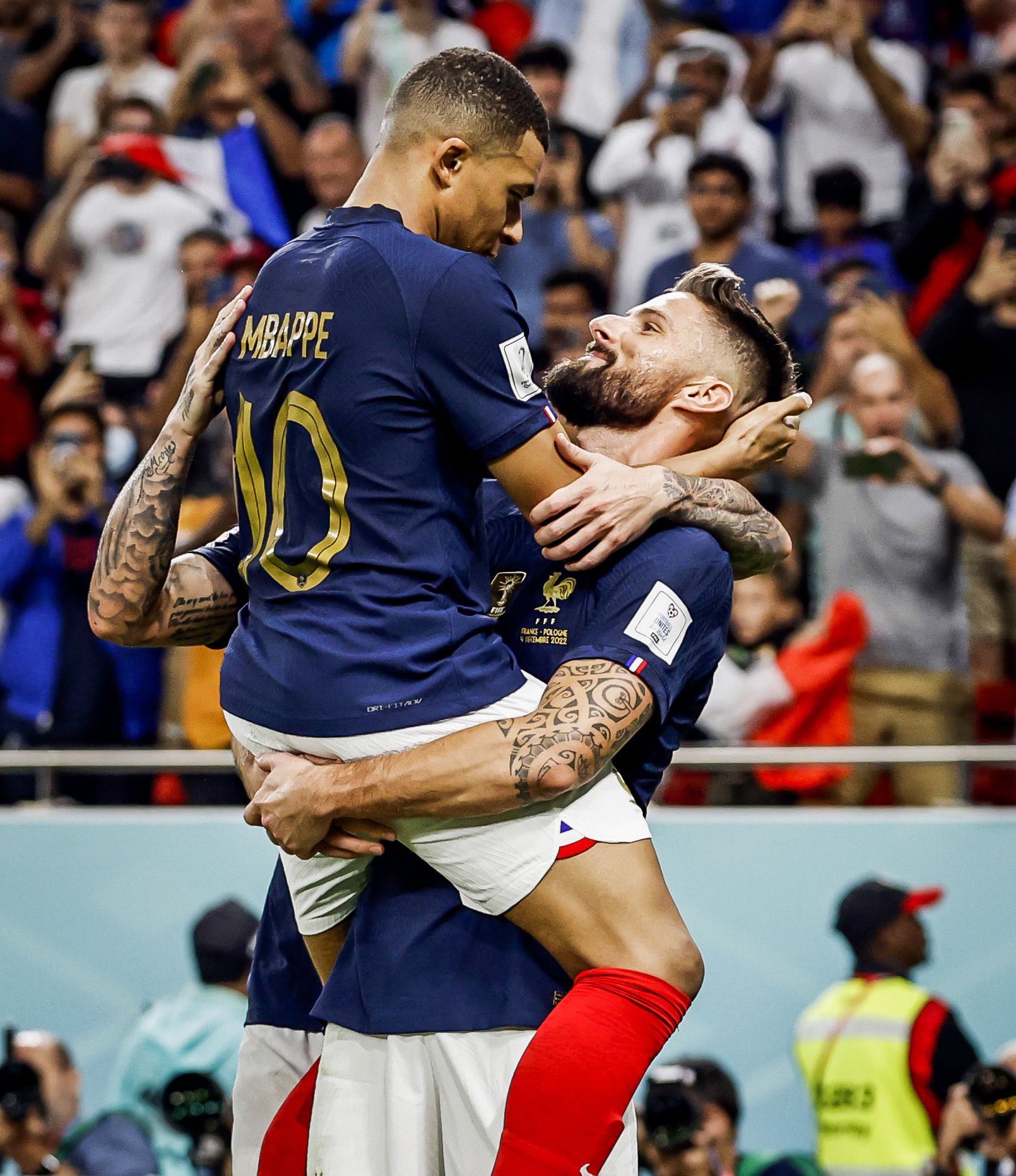 Mbappe Giroud rivalry