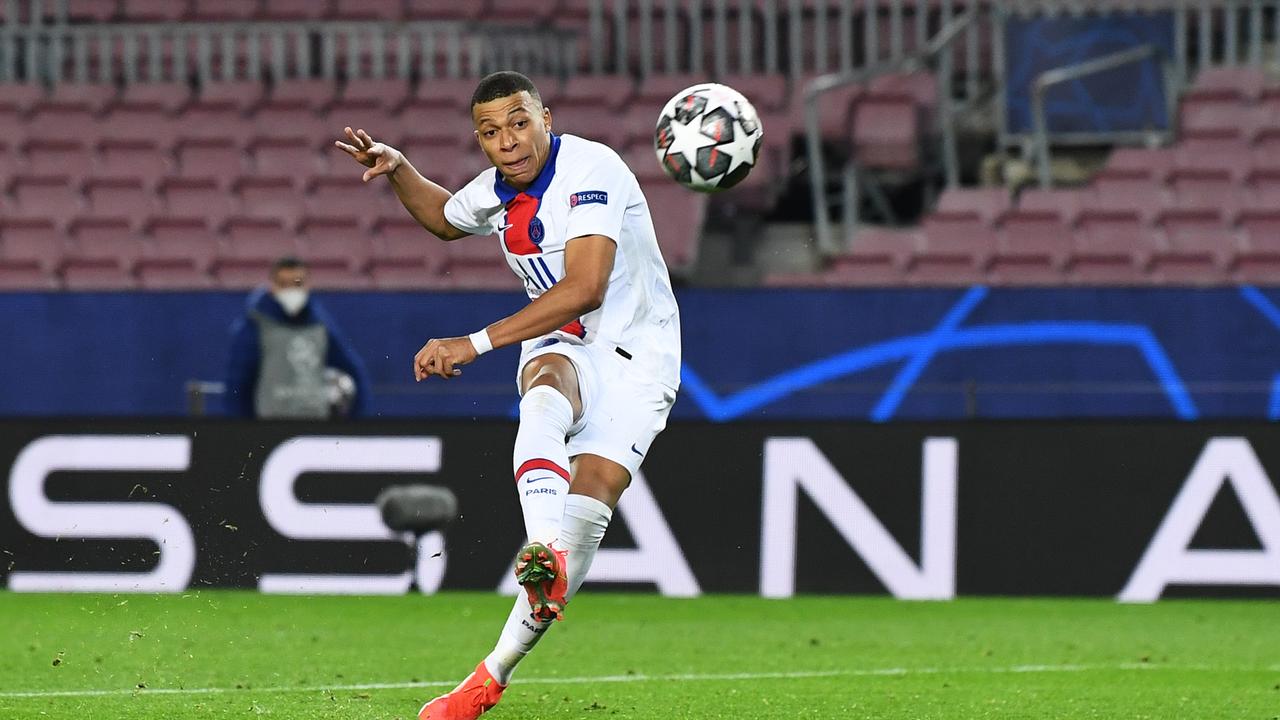 Mbappe goal against Barcelona