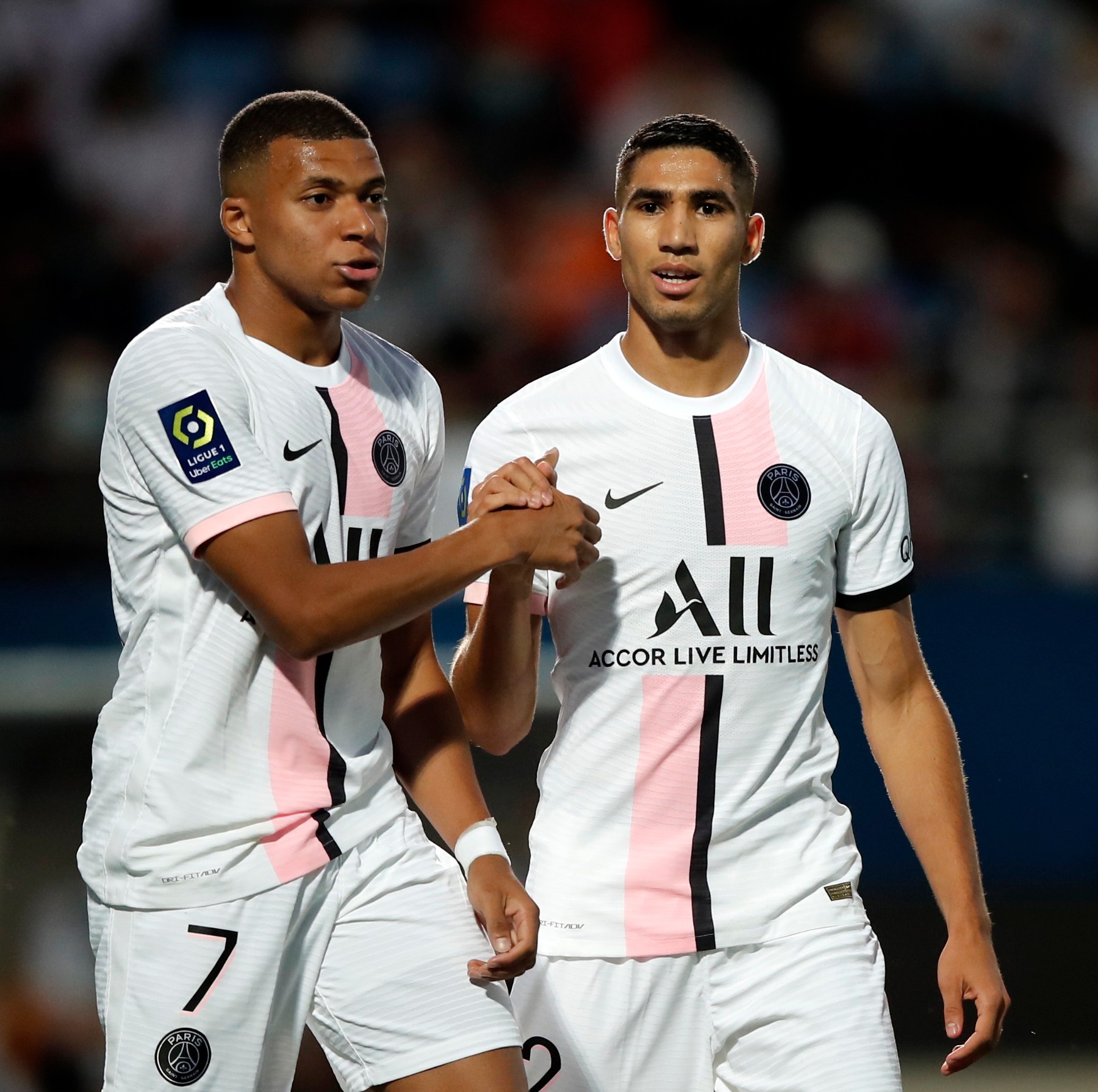 Mbappe Hakimi fan art