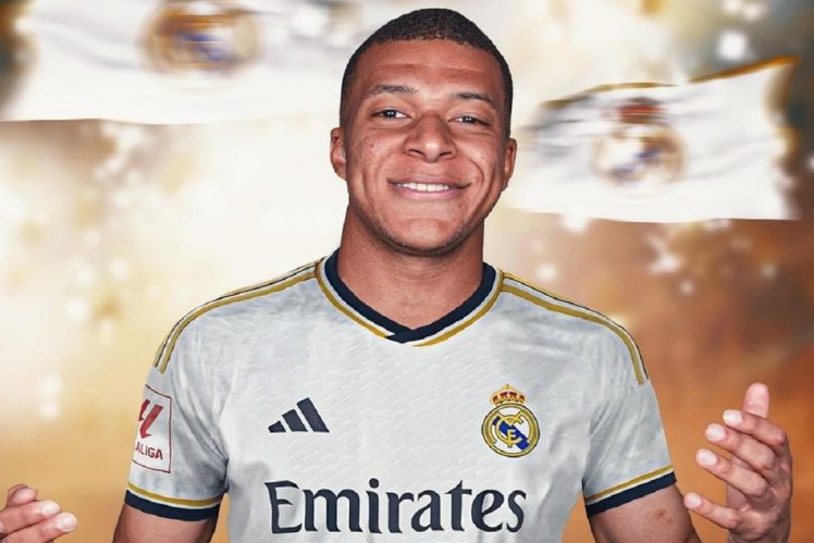 Mbappé in action