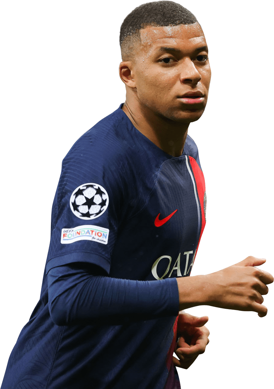 mbappe no background 0045