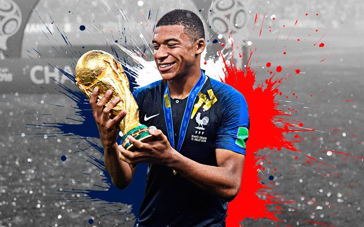mbappe pictures world cup