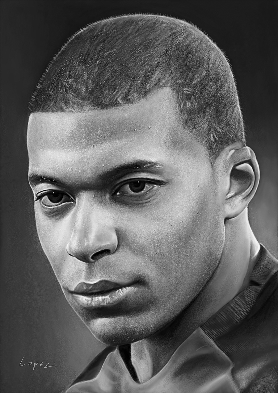 mbappe portrait 0031
