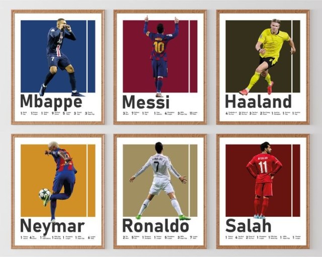 mbappe ronaldo posters 0041