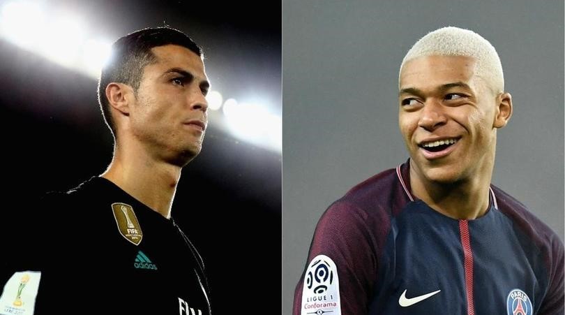mbappe ronaldo posters 0043