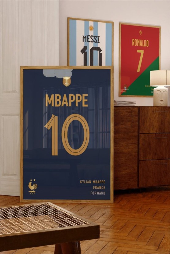 mbappe ronaldo posters 0049