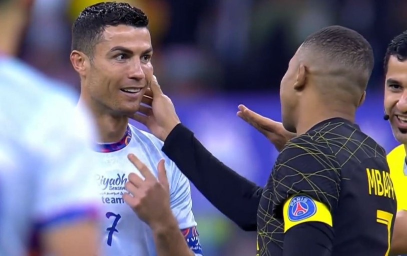 mbappe ronaldo posters 0084