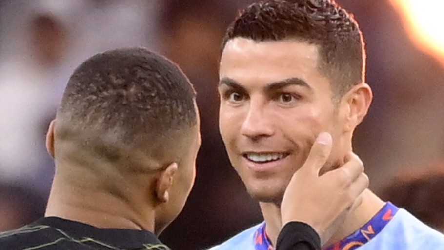 mbappe ronaldo posters 0091