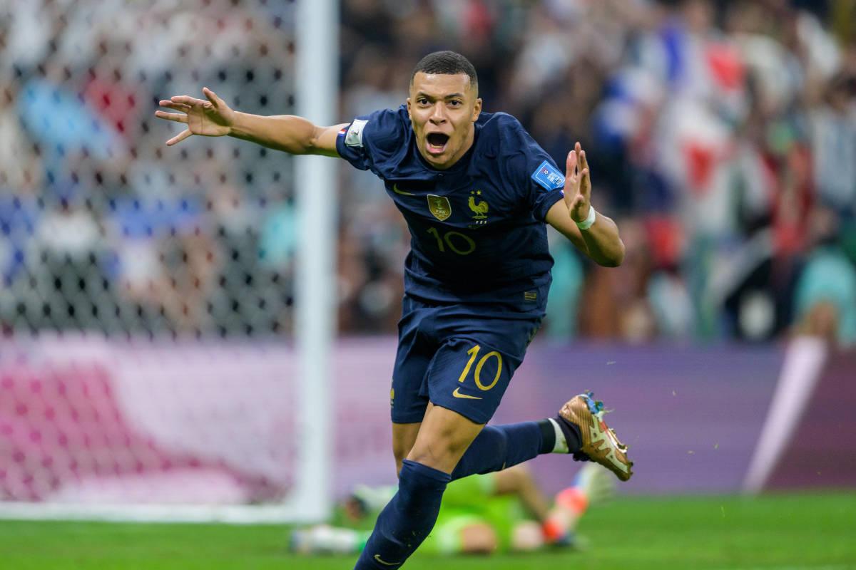 Mbappe victory dance