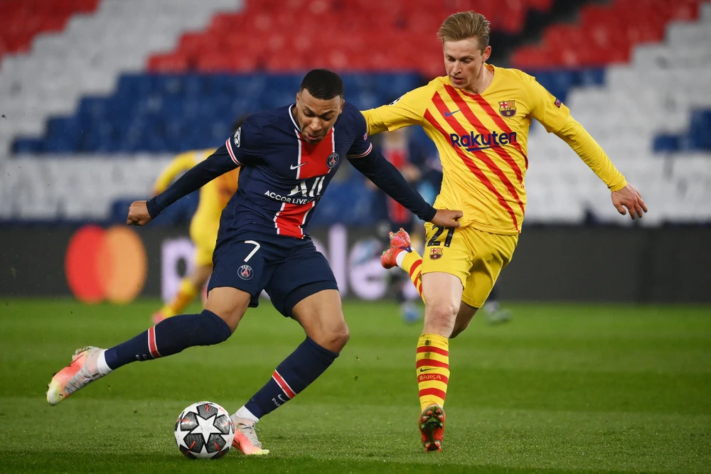 mbappe vs barcelona 0087