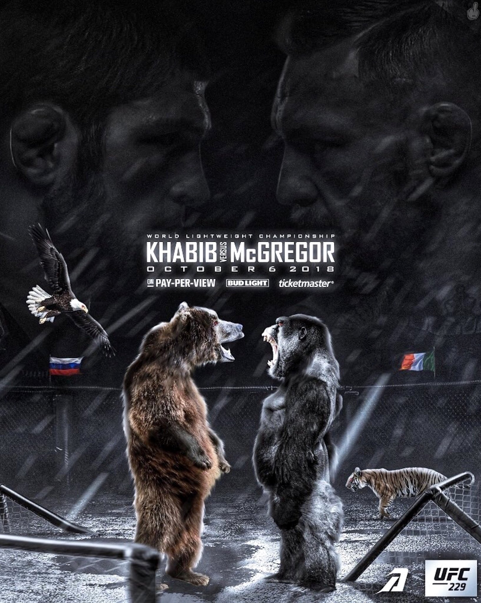 mcgregor vs khabib poster 0012