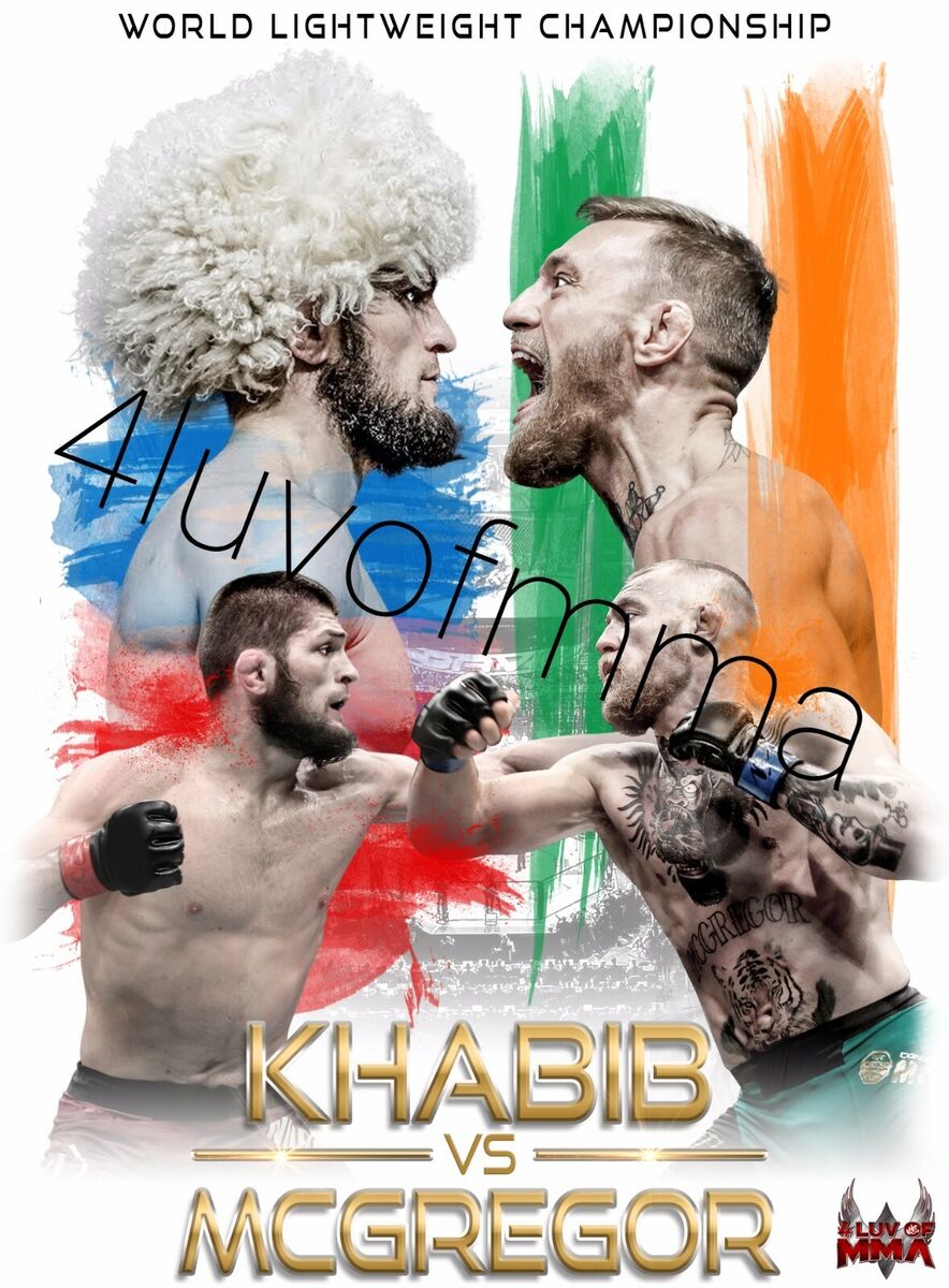 mcgregor vs khabib poster 0016