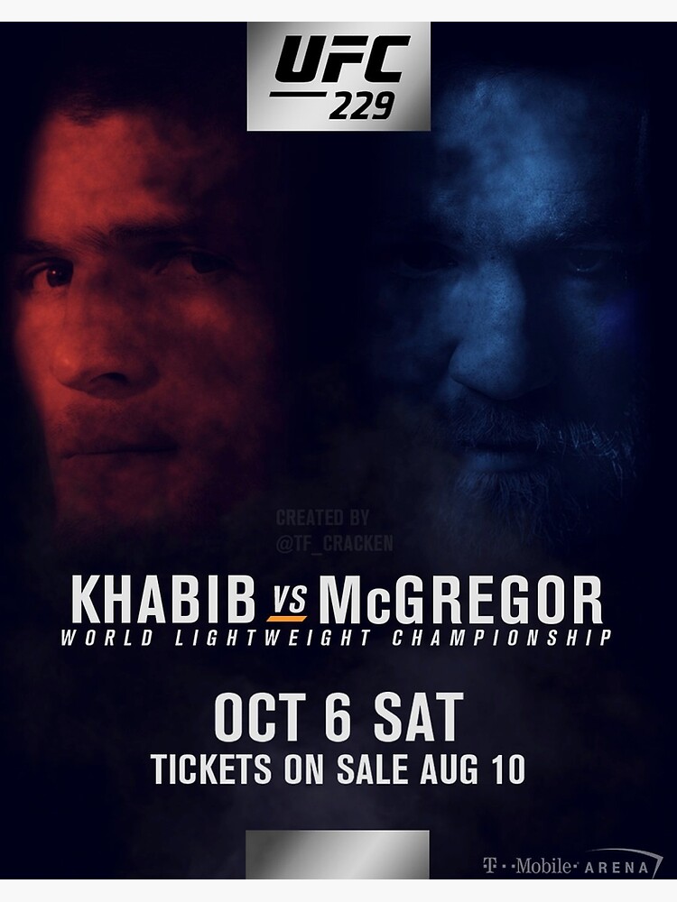 mcgregor vs khabib poster 0017