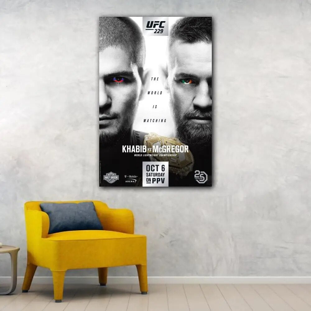 mcgregor vs khabib poster 0028