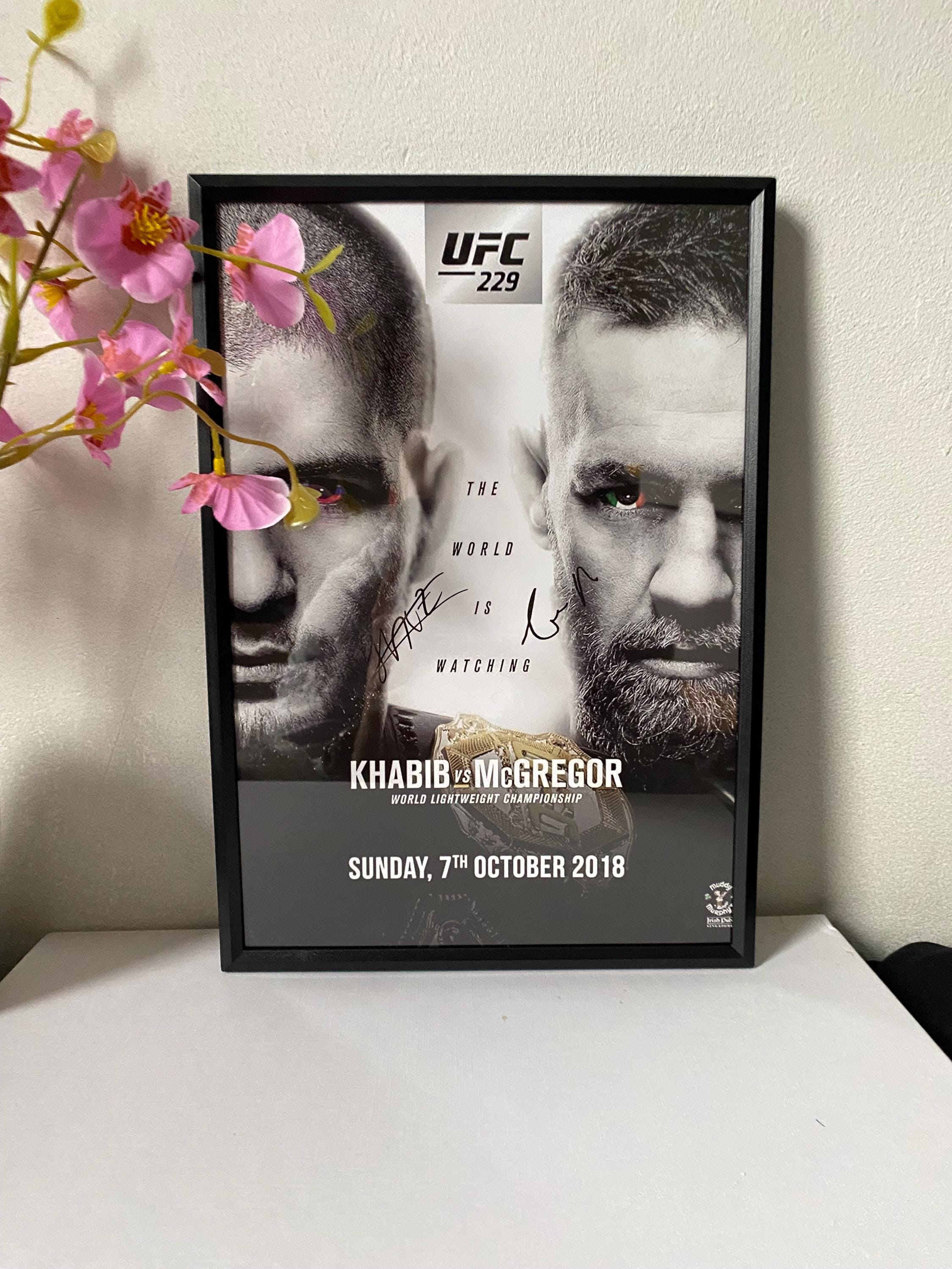 mcgregor vs khabib poster 0034