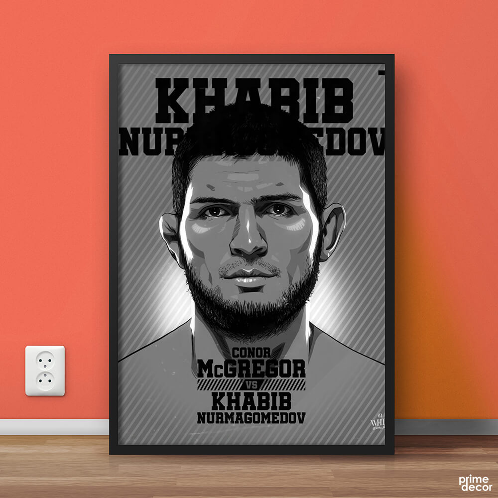 mcgregor vs khabib poster 0045