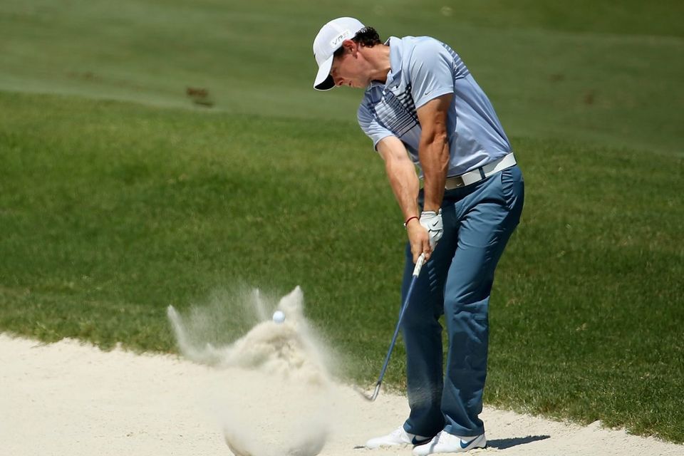mcilroy bunker shot 0041