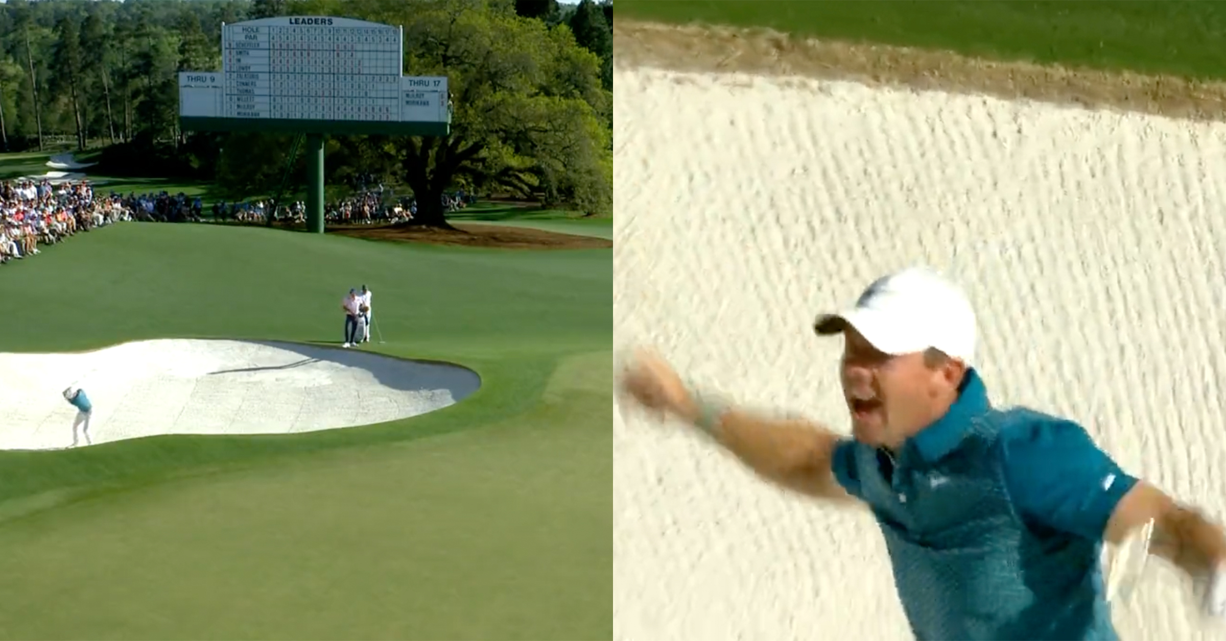 mcilroy bunker shot 0049