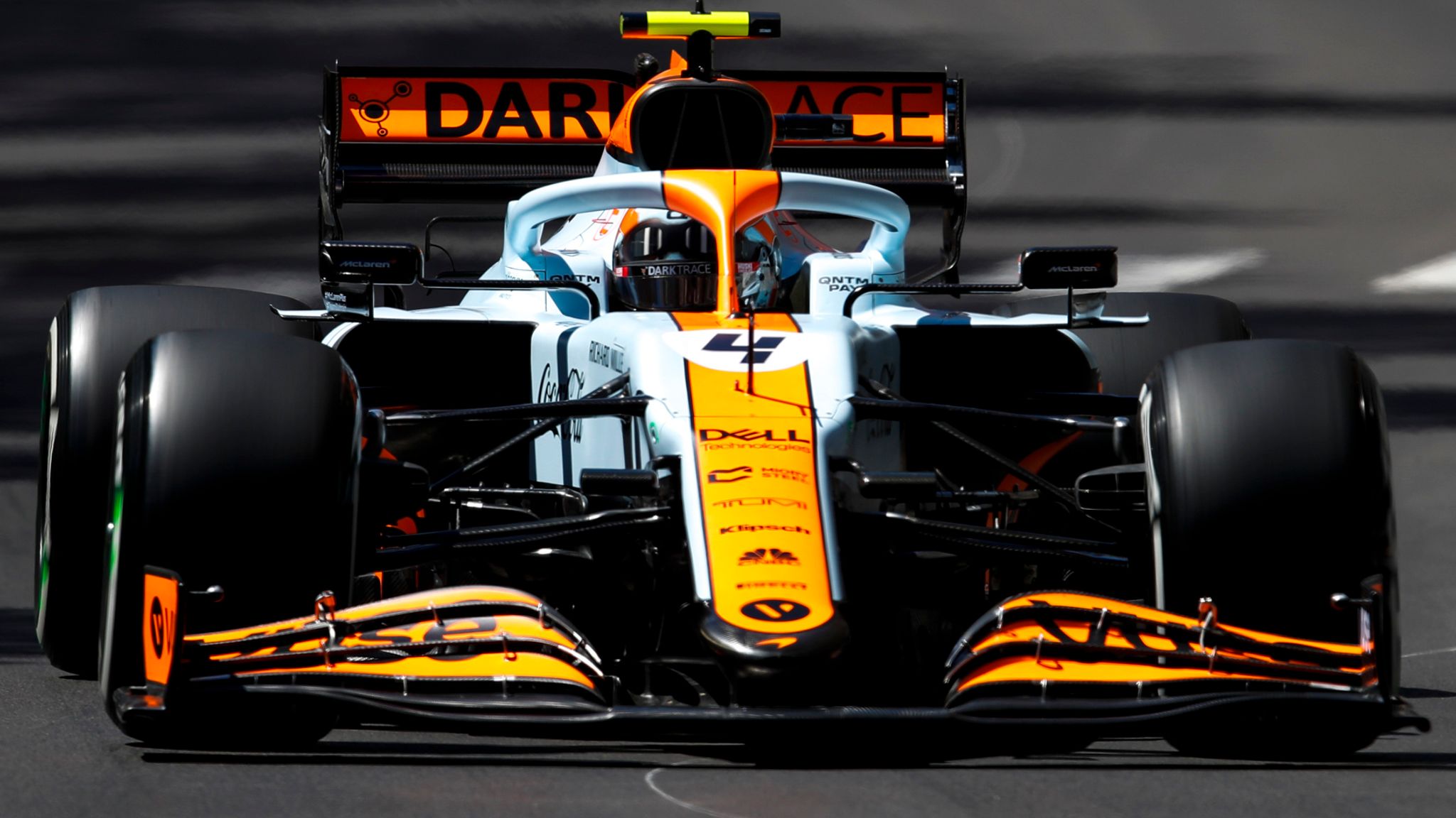 McLaren team branding