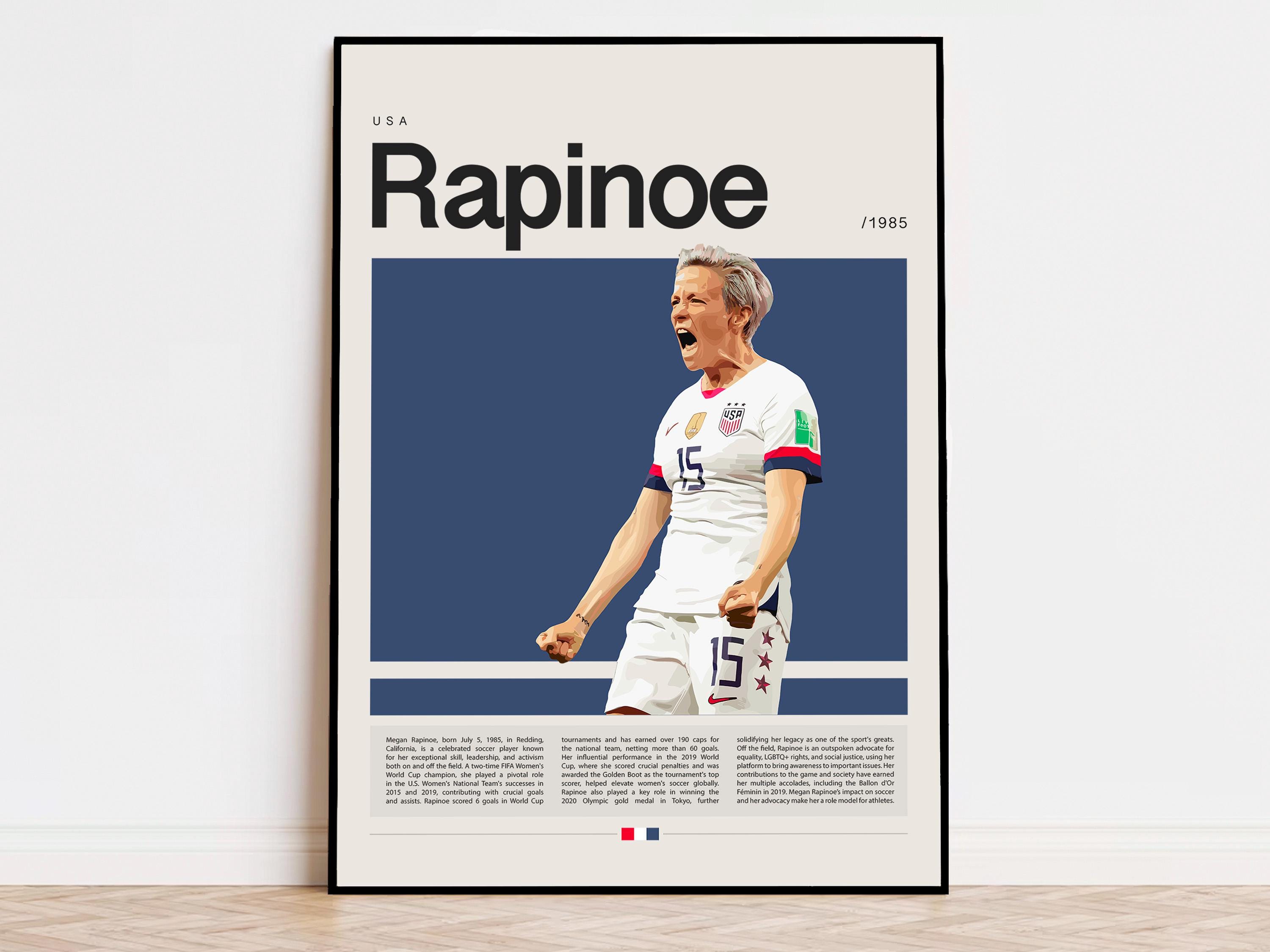 megan rapinoe sports art