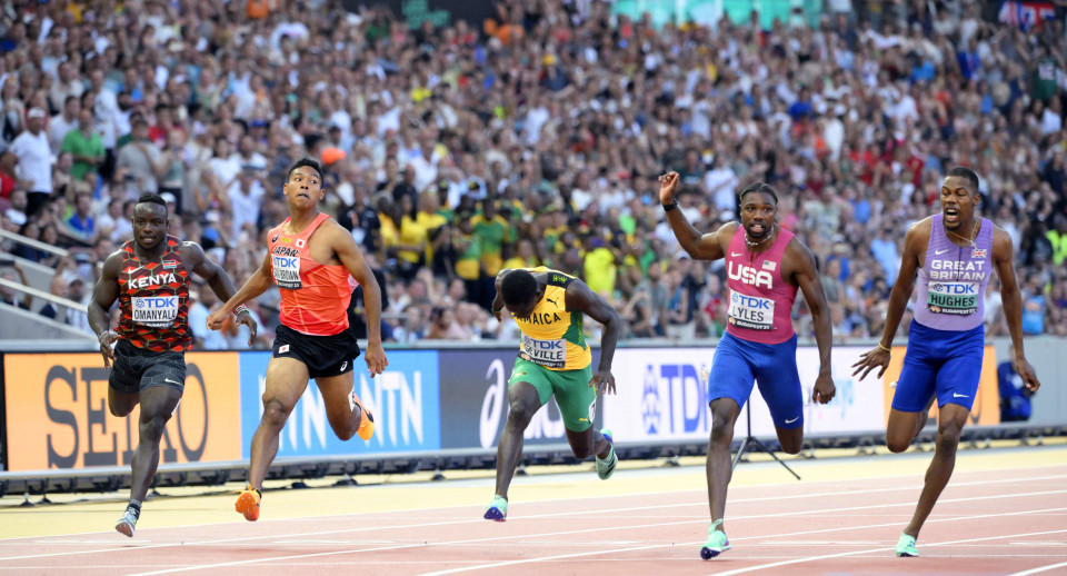 men's 100m budapest 0015