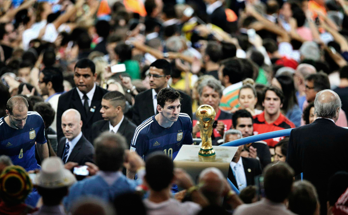 Messi 2014 World Cup games played.
