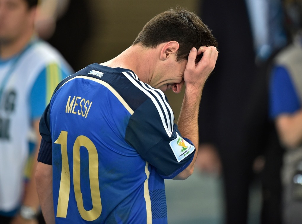 Messi 2014 World Cup jersey