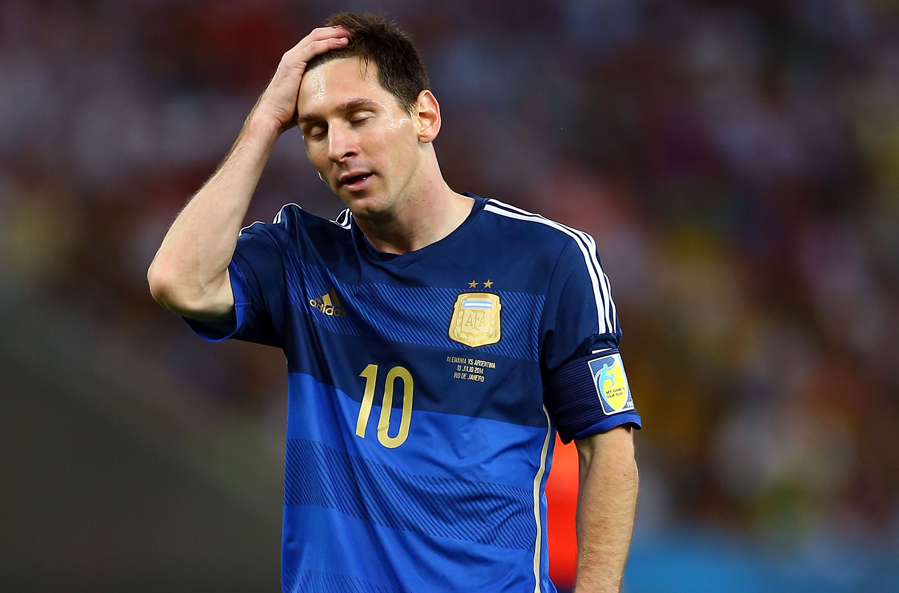 Messi 2014 World Cup performance