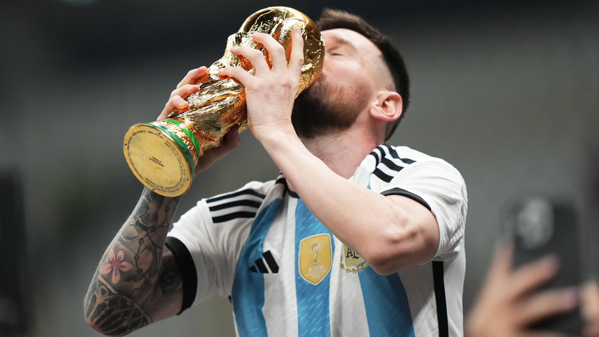 Messi 2022 celebration