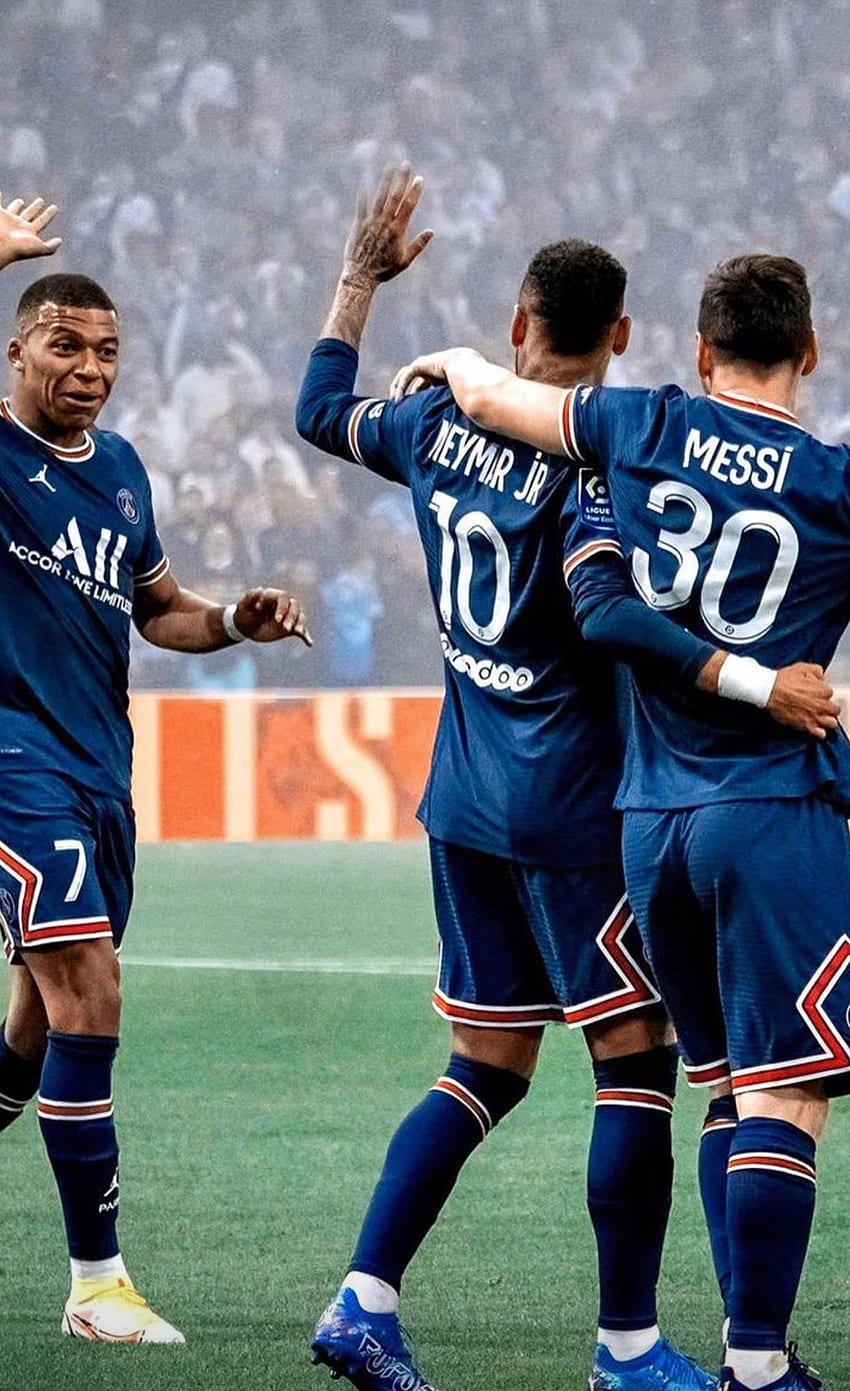 messi and mbappe wallpaper 0038