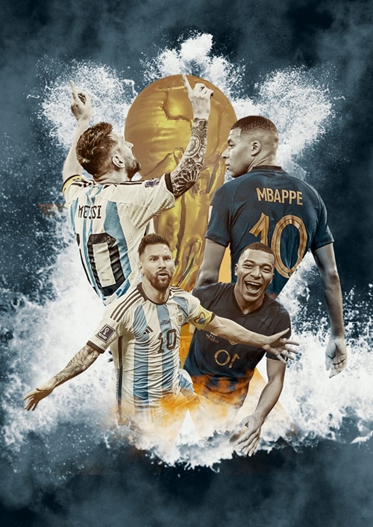 messi and mbappe wallpaper 0039