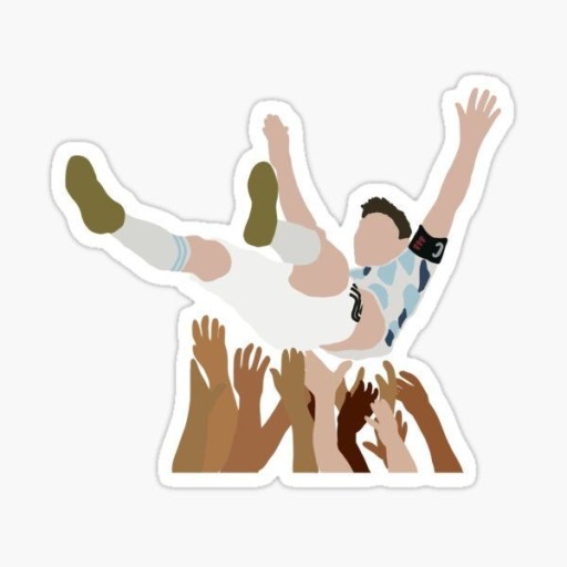 Messi Argentina victory celebration