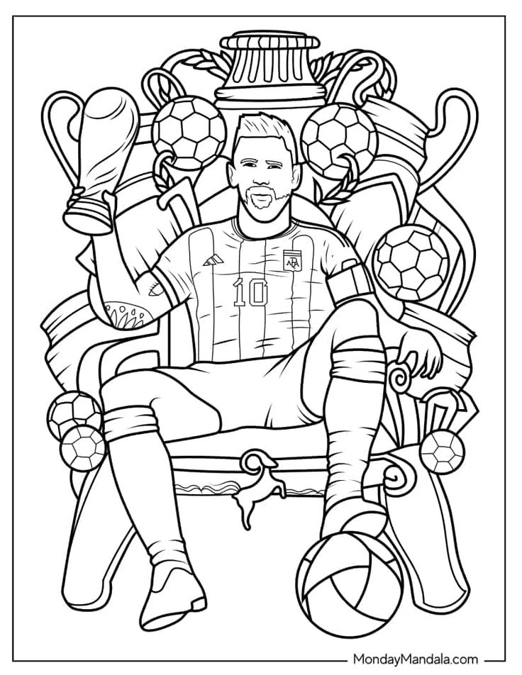 messi art print