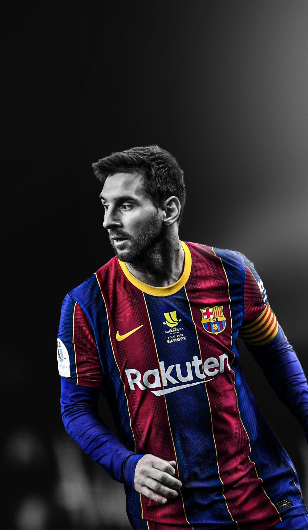 messi background 2021