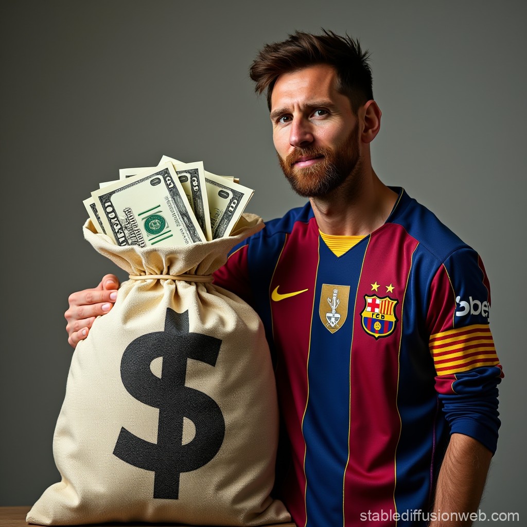 Messi career earnings