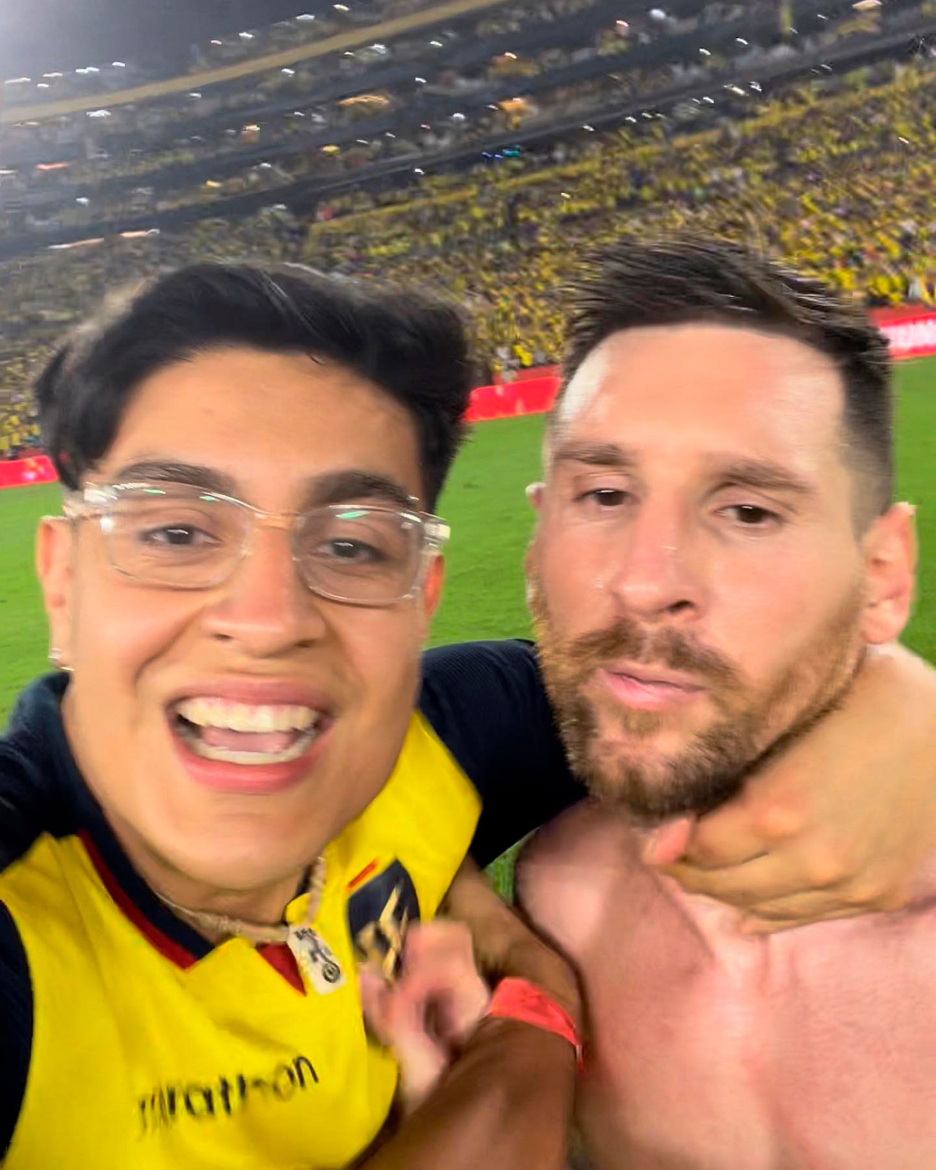 Messi fan interaction