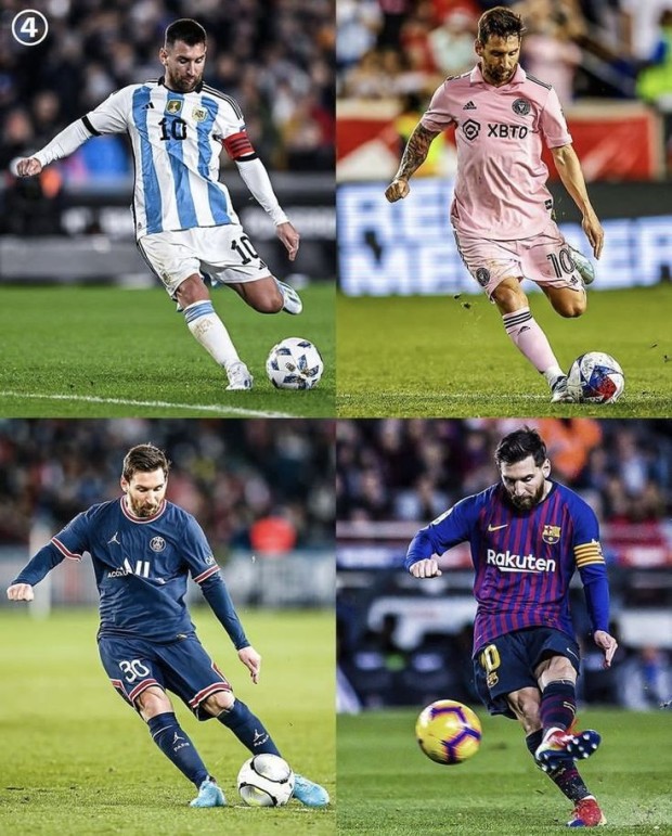 messi free kick argentina 0017