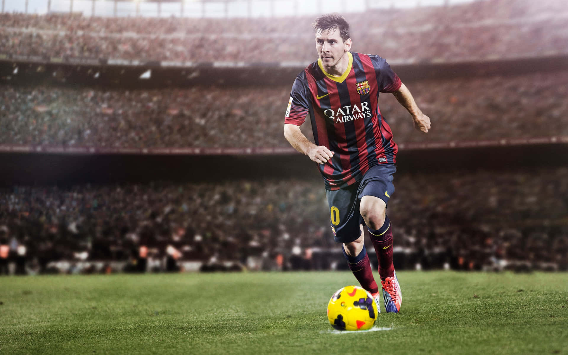 messi free kick celebration wallpaper