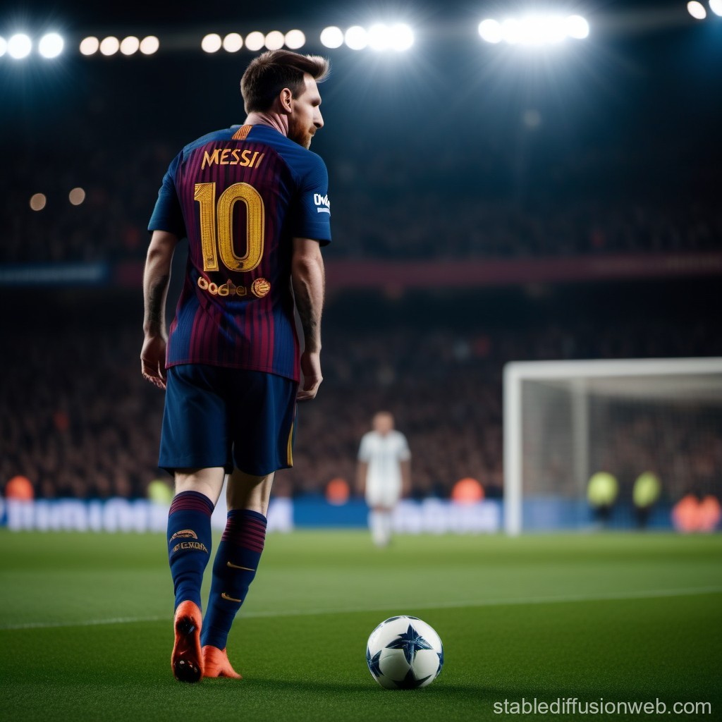 messi free kick wallpaper 0030