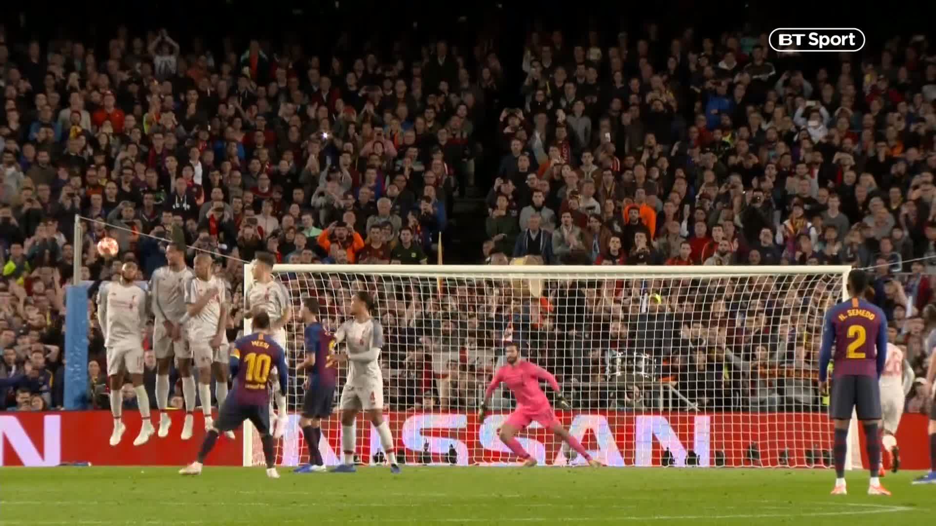 messi free kick wallpaper 0034