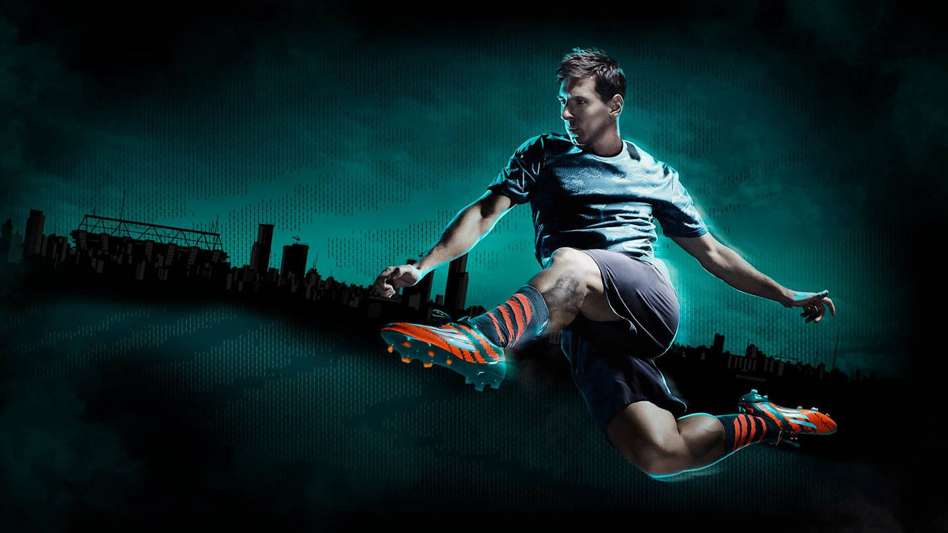 messi free kick wallpaper 0042