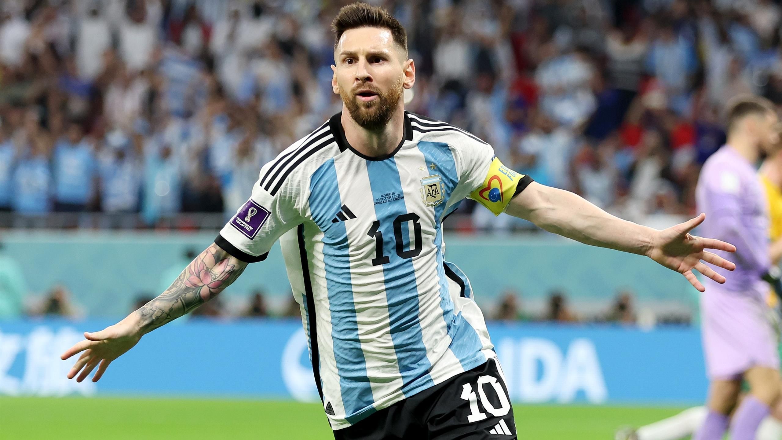 messi goal australia
